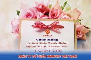 Chúc mừng kỷ niệm 72 năm ngày truyền thống ngành thú y Việt Nam (11/7/1950-11/7/2022)